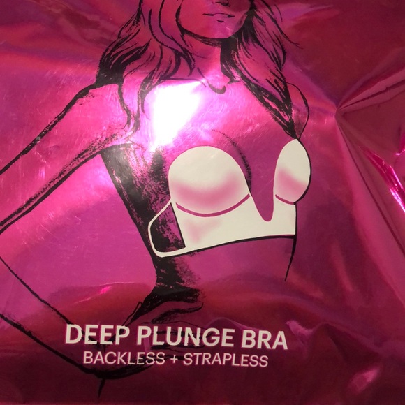 Backless and strapless deep plunge bra NWT - Picture 4 of 8